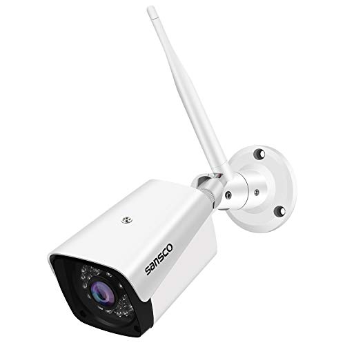 SANSCO Security WIFI IP Camera, 1080P Wireless Surveillance Camera, Indoor and Outdoor Use, IP66 Weatherproof, Night Vision, Easy Remote Access, Add-on Camera, Requires Sansco Wireless NVR