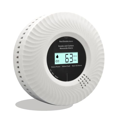 Kohlenmonoxid-Rauchwarnmelder, Kohlenmonoxid-Rauchwarnmelder mit...