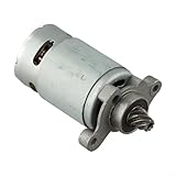 12V RS550 Säbelsägenmotor, 8 Zähne konische elektrische Säbelsäge Ersatzteil mit Kugellagern, reine Kupferspule für Handschneiden zu