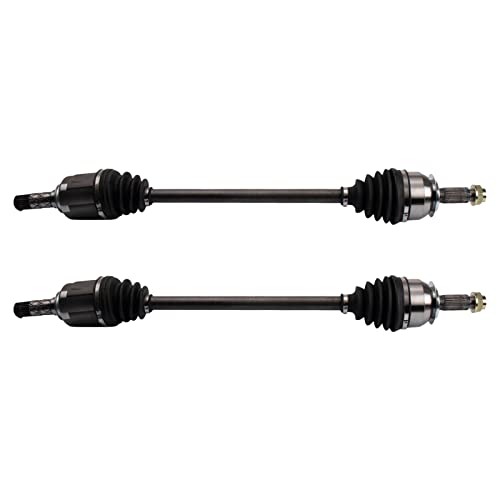 Image of TRQ Front Driver and Passenger Side CV Axle Assembly 2 Piece Set Compatible with 2015-2018 Subaru Forester 2.0XT Premium Touring AWD 2014 Forester 2.0XT Premium Touring AWD