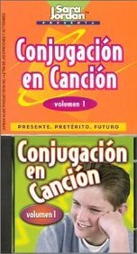 Paperback Conjugacion En Cancion, CD/Book Kit [With CD (Audio)] [Spanish] Book