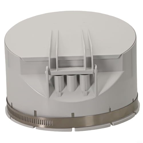 GANCEI Válvula de remanso de Pvc, Válvula de retención de tubería de drenaje Anti-olor Filtro de cubierta de tubería de drenaje 50-160mm PVC Filtro de tubo de lluvia (160mm)