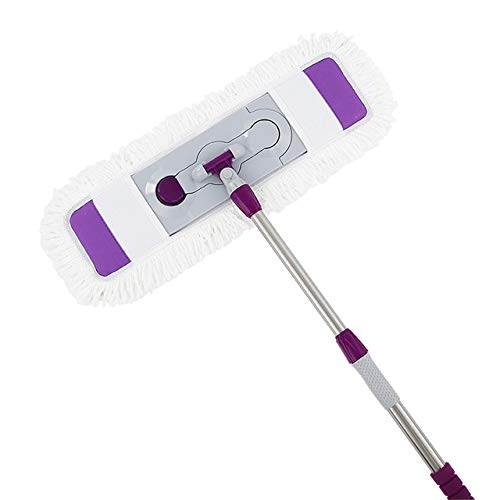 Balai rotatif à rotation automatique et frange microfibre haute absorption