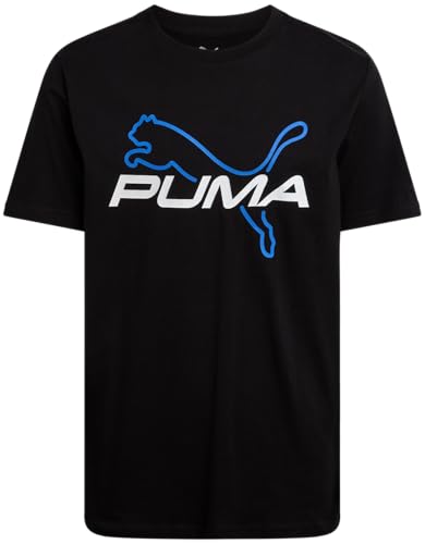 Image of PUMA Boys T-Shirts Athletic Crewneck Short Sleeve Tees (Sizes S-XL)