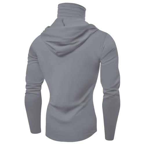 Sun Protection Fishing Shirts for Men UPF 50+ Long Sleeve Hoodie with Face Mask UV Rash Guard Quick Dry Hiking Shirt3