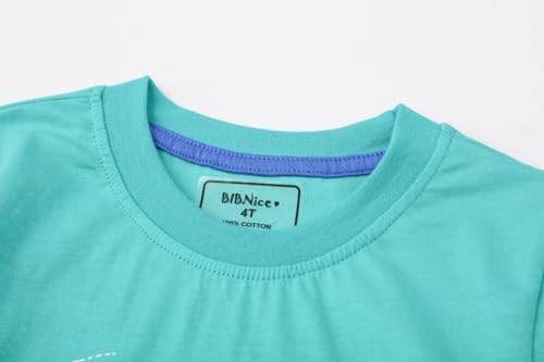 Image of Toddler Boy Clothes Kids Summer Cotton Outfits Shirt Short Sets Size 2-7