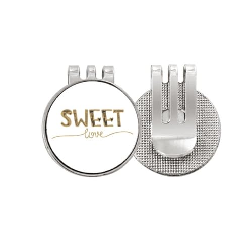Marcador de pelota de golf Love como regalo original para aficionados al golf