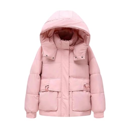 Abrigo cálido de algodón con capucha para mujer, parka de invierno gruesa y holgada, chaqueta acolchada de algodón, Pnnrk, M