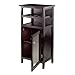 Winsome Alta Wine Storage, Espresso, 19.13