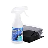 Adhafera Bowling Ball Cleaner, 10oz Bowling Ball Cleaner Kit with 3 Spray Modes & Towel & Blwling Ball Holder – Ideal Bowling Accessories Gift for Men and Women