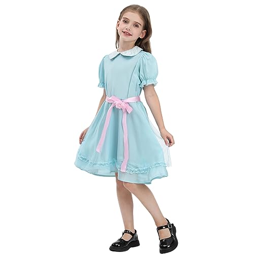 Disfraz The Grady Twins azul para niñas talla media miniatura 1
