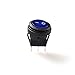 Lightronic 12V DC 20 Amp On/Off Rocker Switch Toggle IP65 Waterproof Car Boat 3P SPST Blue LED Indicator(5pcs, Blue)