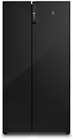 Electrolux Geladeira Electrolux Frost Free Inverter 531L Efficient AutoSense Side by Side Vidro Preto (ES5GB) 127V