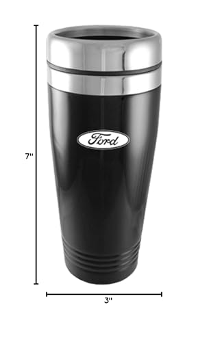 AU-TOMOTIVE GOLD Travel Mug for Ford (Black) - Image 6