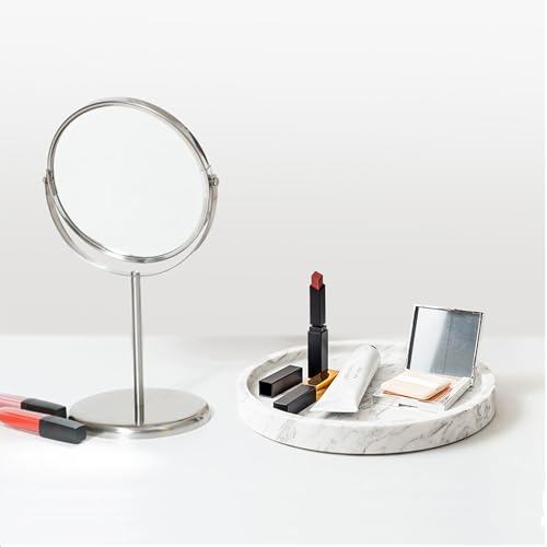 Plateau en marbre pour parfum et bougies : déco de chambre - 7