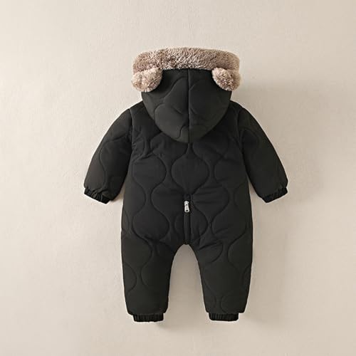 Barboteuse bébé d'hiver : combinaison neige ski pour fille