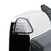 Replacement Passenger Right Side Door Towing Mirror Chrome Cover Power and Heat Glass with Turn Signal Light and Puddle Light Manual Folding and Temperature Sensor For Ram 1500 2500 3500 2009-2018