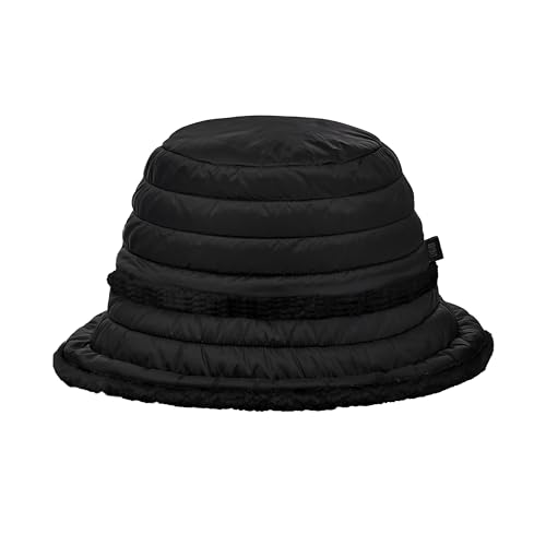 Chapeau noir AW UGGFLUFF REV Hut 2025 pour sorties urbaines et balades froides