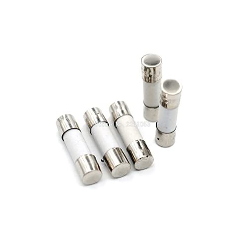 Fusible T10A 250V cerámico 5x20 mm de alta protección térmica en set de 10