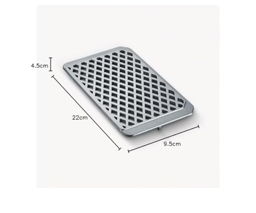 SEVERIN Gusseisen-Rost für SEVERIN SEVO (SMART CONTROL), Gusseisen-Rost aus emailliertem Gusseisen zur besonders langen Hitzespeicherung, ZB 8182, 0.15, Schwarz