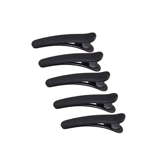 minkissy Krokodilklämmor Hår 12 St Svarta Hårspännen Alligator Hårklämmor För Hårspännen För Håraccessoarer Hårnålar Krokodilklämmor För Hår Små Hårspännen För Sidoklämma Anknäbbklämma