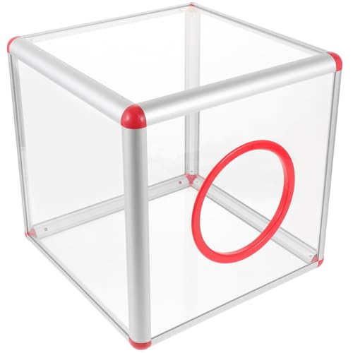 Caja de rifa de acrílico transparente de alta resistencia 2