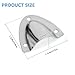 4 Pack Stainless Steel Clamshell Vent, 1-5/8
