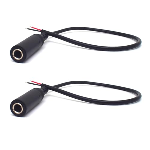 Cable 6.35mm Macho a Cable Abierto 0.3 m 2PCS miniatura 1