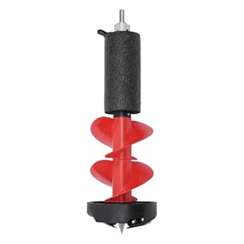 Ice Auger For Fishing Electric Nylon Corless With Positioning Drill For