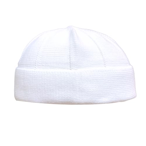 Image of ICH Premium Knitted Cap Model No. (N-02) | Stretchable Free Size Kufi Cap | Soft, Comfortable & Breathable Headwear, Prayer, Travel & Casual Use