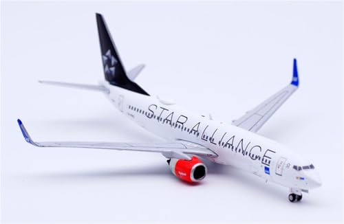 Modèle d'avion miniature compact Norwegian B737 pour collectionneur manquant d'espace - 3