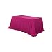 60x102" Sequin RECTANGULAR Tablecloth- (A+Fuchsia)