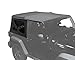 King 4WD Replacement Soft Top - Black Diamond JK 2 Door 2010-2018 Compatible for Jeep Wrangler