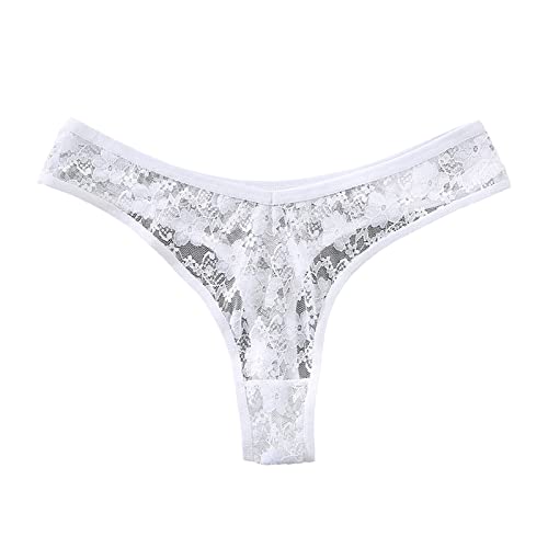 Cordón genérico para mujer, cintura baja, Hipster, sin costuras, transpirable, cómodo, blanco, S