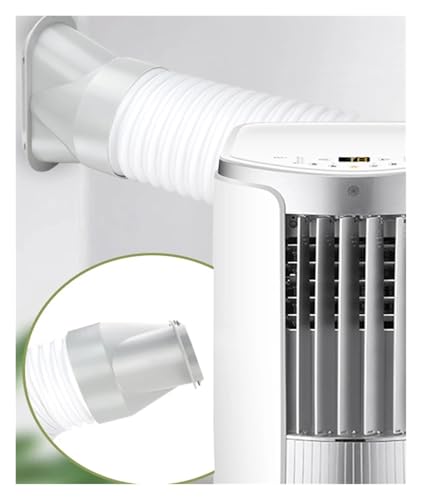 Conector de tubo de escape de aire acondicionado portátil y adaptador de interfaz de conducto 4