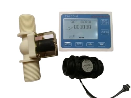 Capteur de débit G1" avec électrovanne pour coupure automatique du flux