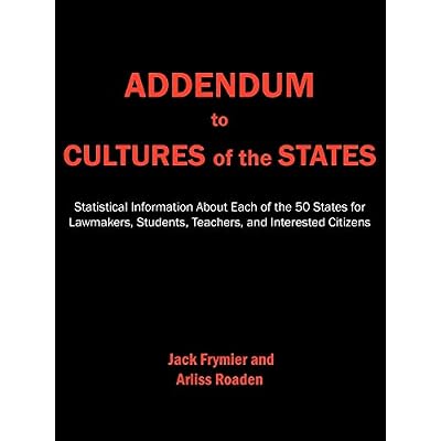 Addendum to Cultures of the States