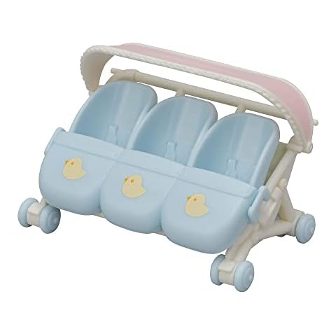 Sylvanian Families Carrito de Trillizos 5533 Cover