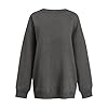 V Neck Sweatshirts for Women,Long Sleeve Casual Cu... #2