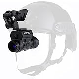 BETTITOPE NVG50 Night Vision Monocular Helmet Night Vision Goggles,PVS-14 Tactical Military Night Vision Scope,4 Color Modes 1-4X Magnification,940nm Day&Night Use,HD Record&Playback for Camping