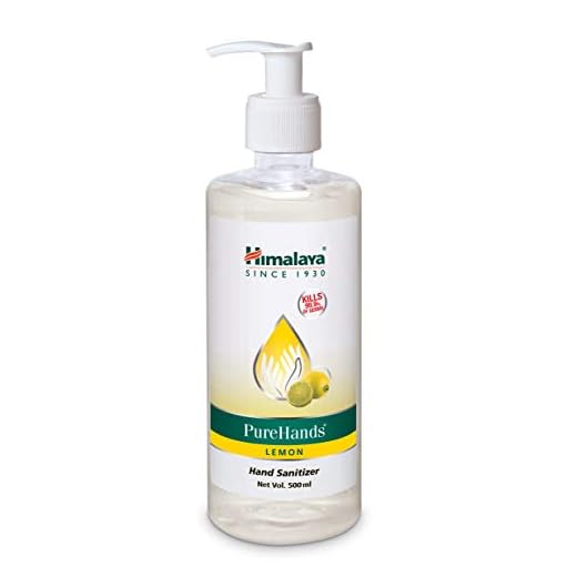 Himalaya Pure Hands | Hand Sanitizer - 500 ml (Lemon)