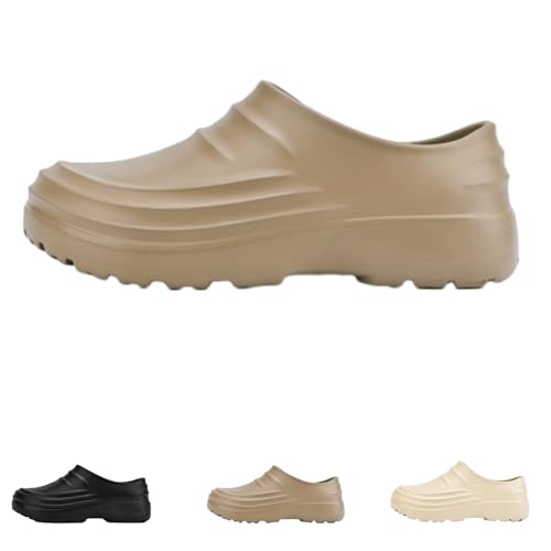 Arcofy Mules Mens New Summer Sandals, Lightweight & Waterproof Non Slip Chef Clogs, Comfort Kitchen Work Shoes