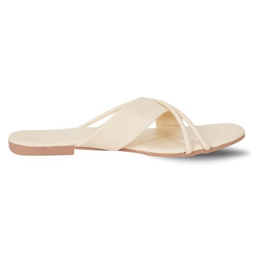 Image of Women's Lightweight Flip Flops | Comfortable Daily Wear Chappals | Soft Insole Slip-On Slippers for Girls & Women