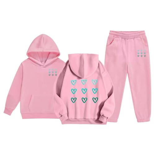 Hoodies for Teen Girls Fall Sets 2 Piece Outfits Sweatshirts Trendy Preppy Cheetah Print Bow Hoodie2
