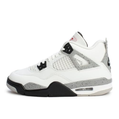 Air Jordan Big Kids' 4 Retro White Cement (GS)