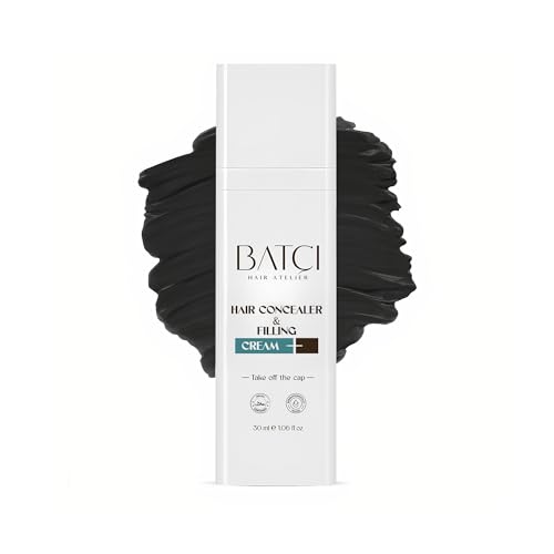 Batcı Hair Concealer & Filling Cream for Bald Spots & Thinning Hair – Waterproof, Sweat-Proof Scalp Coverage – Natural Root Touch-Up Cream for Men & Women – 30ml