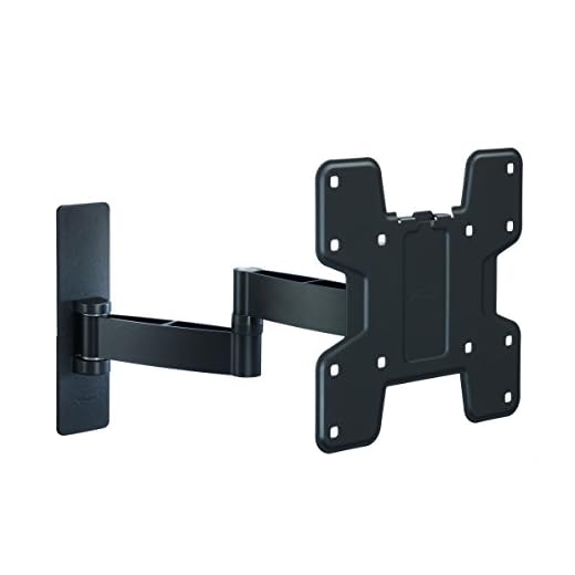 VOGELS Gama Profesional PFW 2000 Series Soportes con Giro A Pared Monitors/TVS hasta 43 PFW 2040 Display Wall Mount Turn and Tilt Negro (PFW2040)