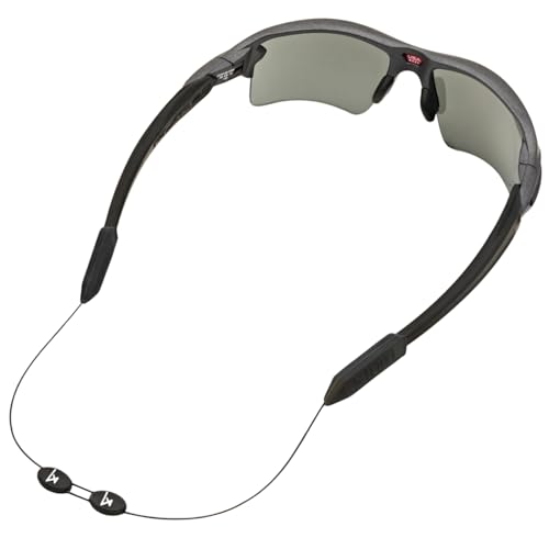 Luxe Performance Glasses Strap - Durable Eyewear Retainer, Sunglasses Holder, Eyeglasses Strap - Adjustable Cable for Active Lifestyle, High Tension, No Tail, Temple Grip