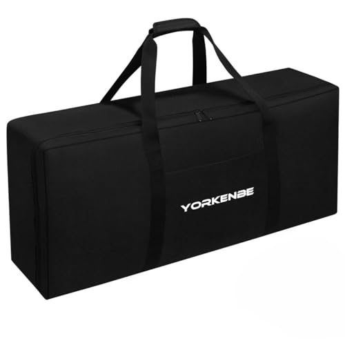 Yorkenbe Carry Bag for Camp Chef 2-Burner Stoves, 1680D Heavy Duty Camping Stove Carry Case with Padded Handles, Waterproof and Long-lasting, for Camping, Tailgating, BBQ, Size 35''x17''