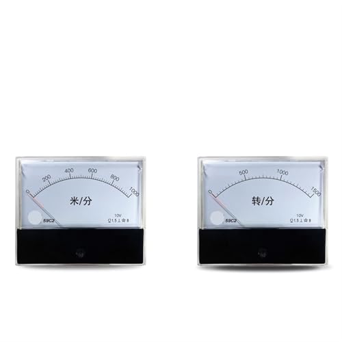 Tachymètre à double plage 59C2 trois échelles 30r 60r 640r 1200 tr/min RPM
